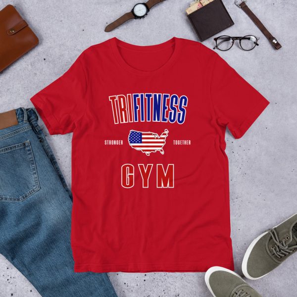 Stronger Together USA Short-Sleeve Unisex T-Shirt - Image 9