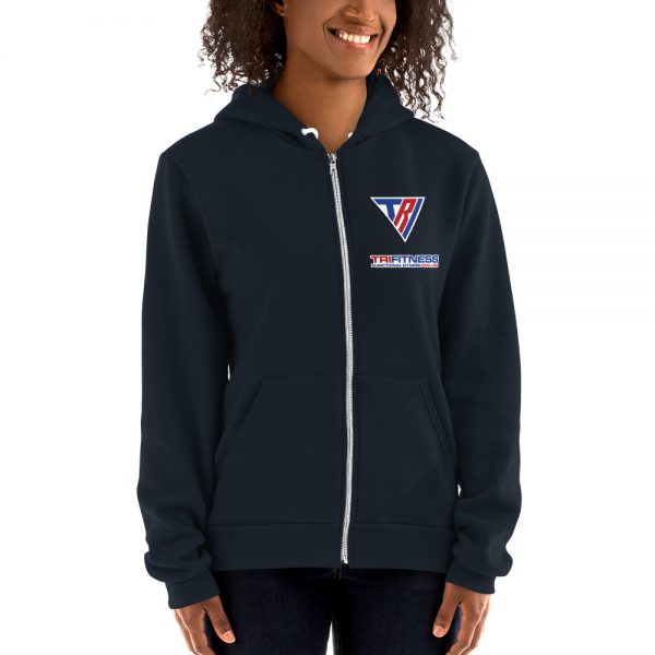 Unisex's TriFitness Zip-Hoodie sweater