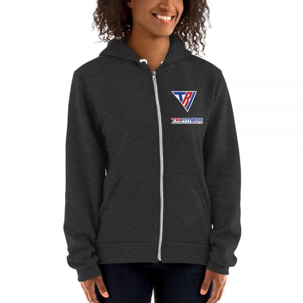 Unisex's TriFitness Zip-Hoodie sweater - Image 4