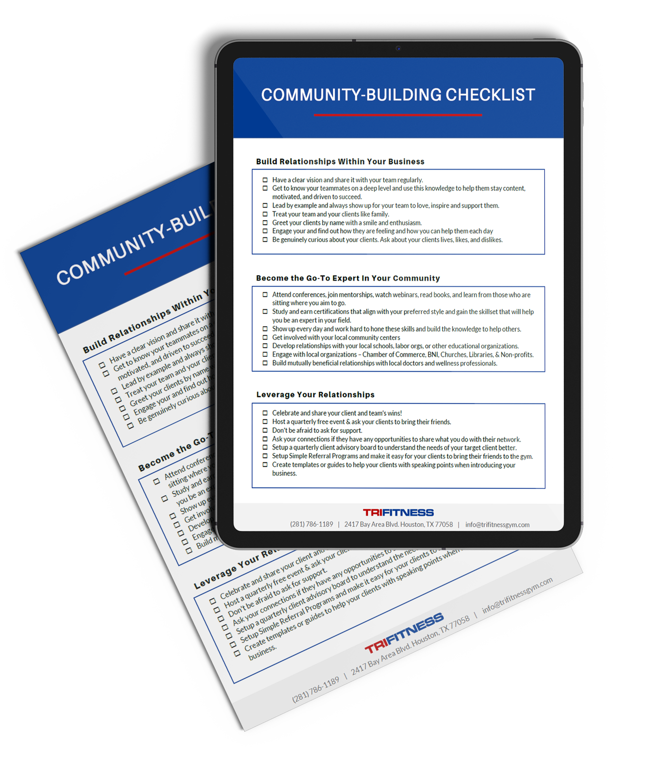 Community Building Checklist